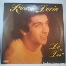 Discos de vinilo: RICARDO DARIN DE A DOS 1979 VINILO LP. Lote 401080314