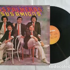 Discos de vinilo: LOS PALMERAS SUS AMIGOS VINILO LP 1989 EX CUMBIA. Lote 401080384