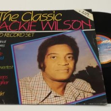 Discos de vinilo: D29-JACKIE WILSON - THE CLASSIC JACKIE WILSON - 2VINILO 12”- POR VG DISC VG. Lote 401084639