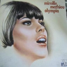 Discos de vinilo: MIREILLE MATHIEU - OLYMPIA LP - ORIGINAL EPAÑOL - ARIOLA 1973 - GATEFOLD COVER -. Lote 401086189