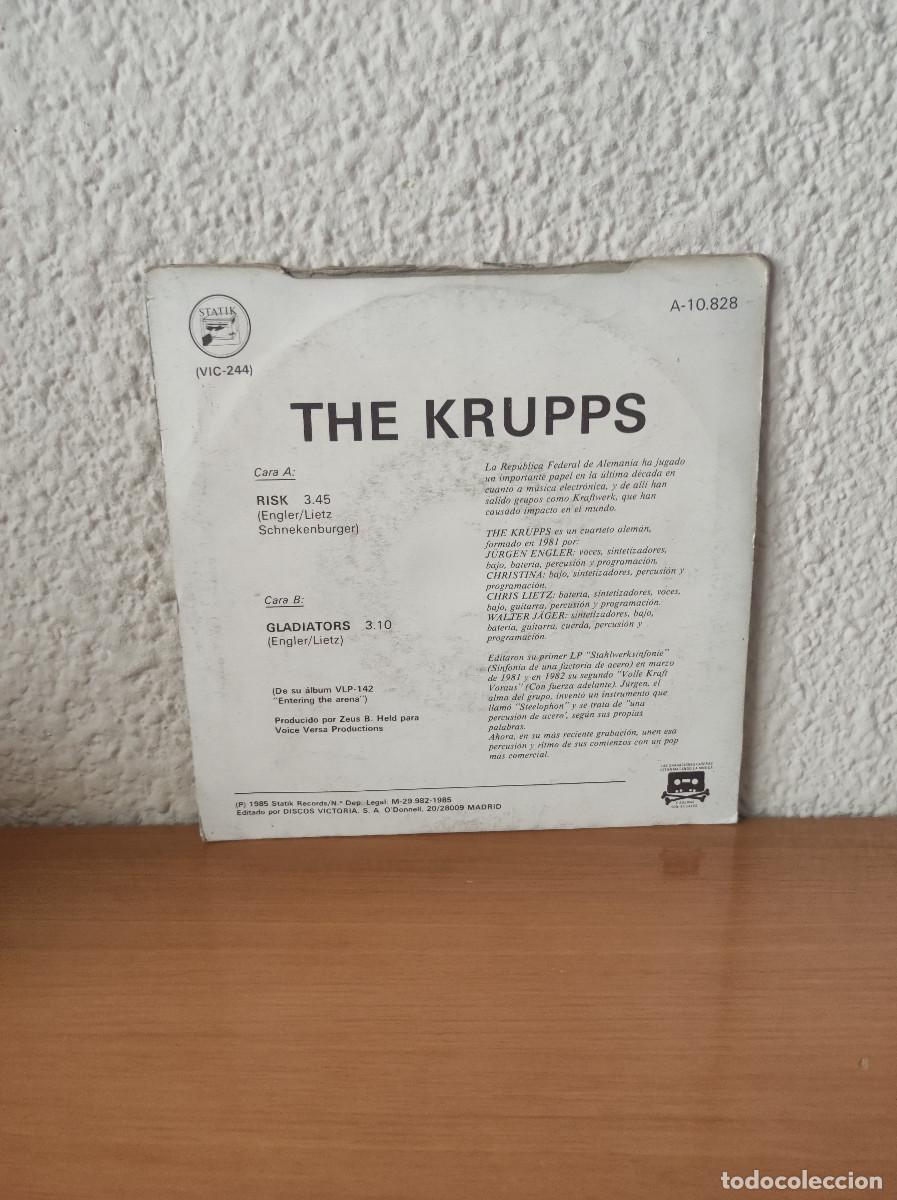 Discos de vinilo: The Krupps &ndash; Risk - Foto 2
