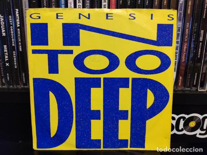 Discos de vinilo: GENESIS - IN TOO DEEP - Foto 1