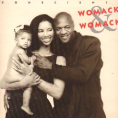 Discos de vinilo: WOMACK & WOMACK - CONSCIENCE / LP ISLAND RECORD DE 1988 / BUEN ESTADO RF-15906. Lote 401099354