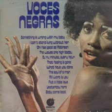 Discos de vinilo: VOCES NEGRAS - BABY COME BACK, YESTERDAY HERO, ALL I WANT IS YOU.../ LP IMPACTO 1974 RF-15907. Lote 401099749