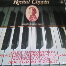 Discos de vinilo: MICHELE BOEGNER - RECITAL CHOPIN LP - EDICION ESPAÑOLA - ERATO RECORDS 1978 - MONOAURAL -