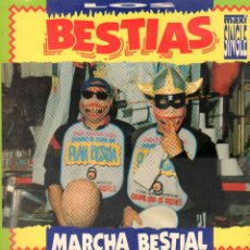 Discos de vinilo: BESTIAS - MARCHA BESTIAL / MAXISINGLE ZAFIRO 1993 / BUEN ESTADO RF-15929