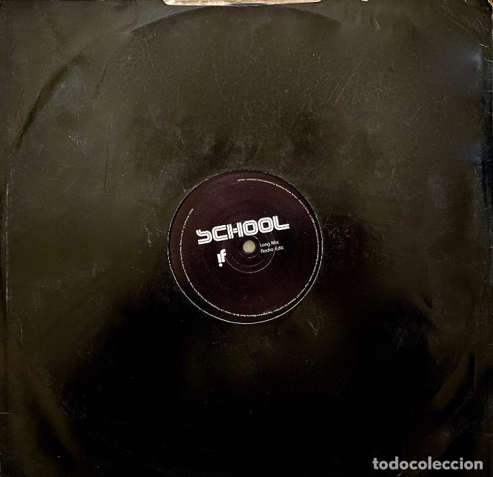 Discos de vinilo: SCHOOL, IF. MAXI SINGLE 3 TEMAS - Foto 1
