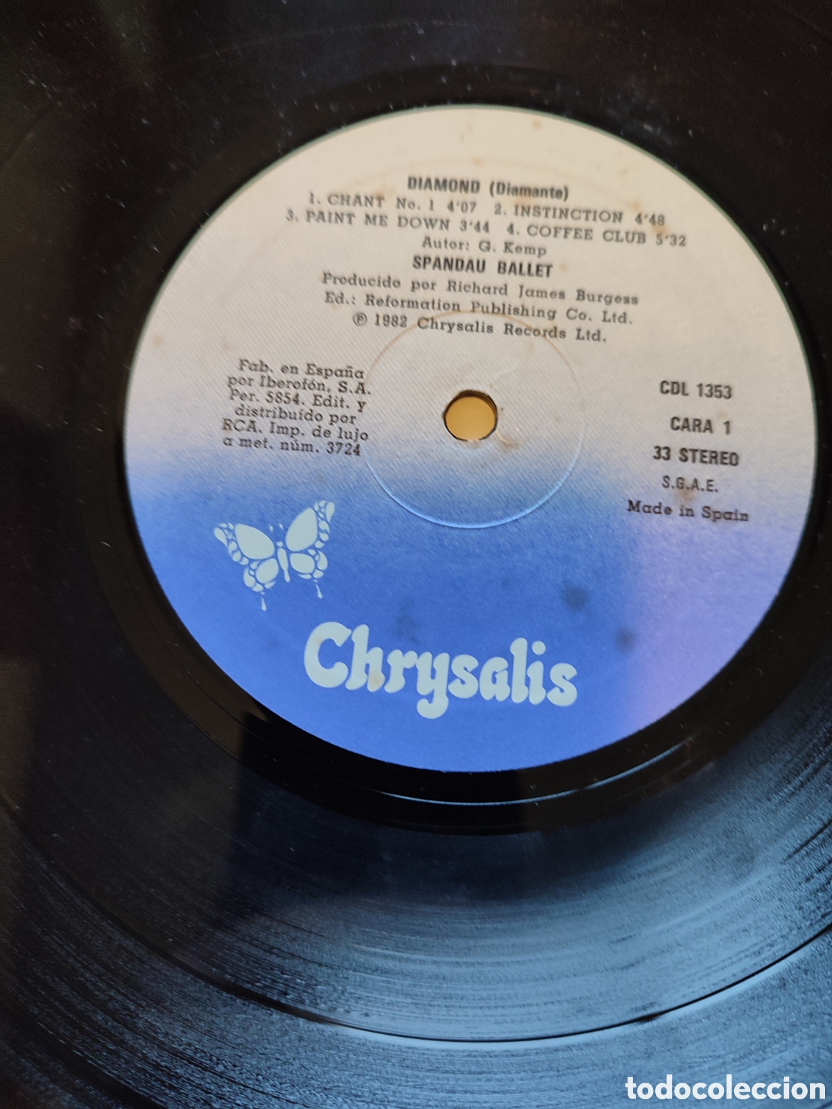 Discos de vinilo: Spandau Ballet - Diamond Vinilo Lp - Foto 5