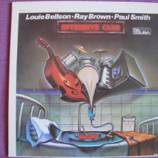 Discos de vinilo: LP - LOUIE BELLSON, RAY BROWN AND PAUL SMITH - INTENSIVE CARE (USA, PAUSA RECORDS 1984). Lote 401134554