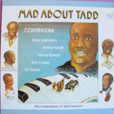 Discos de vinilo: MAD ABOUT TADD - COMPOSITIONS OF TADD DAMERON (VER FOTO) (SPAIN, FONOMUSIC 1985). Lote 401134894