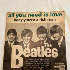 Discos de vinilo: THE BEATLES. ALL YOU NEED IS LOVE. 1967. Lote 401141674