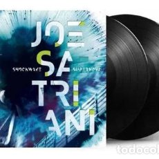Discos de vinilo: JOE SATRIANI SHOCKWAVE SUPERNOVA LP 2VINILOS NUEVO EN STOCK. Lote 401141929
