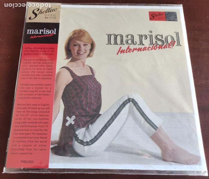Discos de vinilo: MARISOL - INTERNACIONAL - SHELLAC DISC - LP - Foto 1