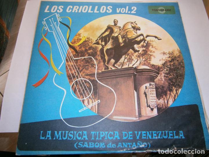 Vinyl-Schallplatten: ANTIGUO DISCO VINILO LP - LOS CRIOLLOS