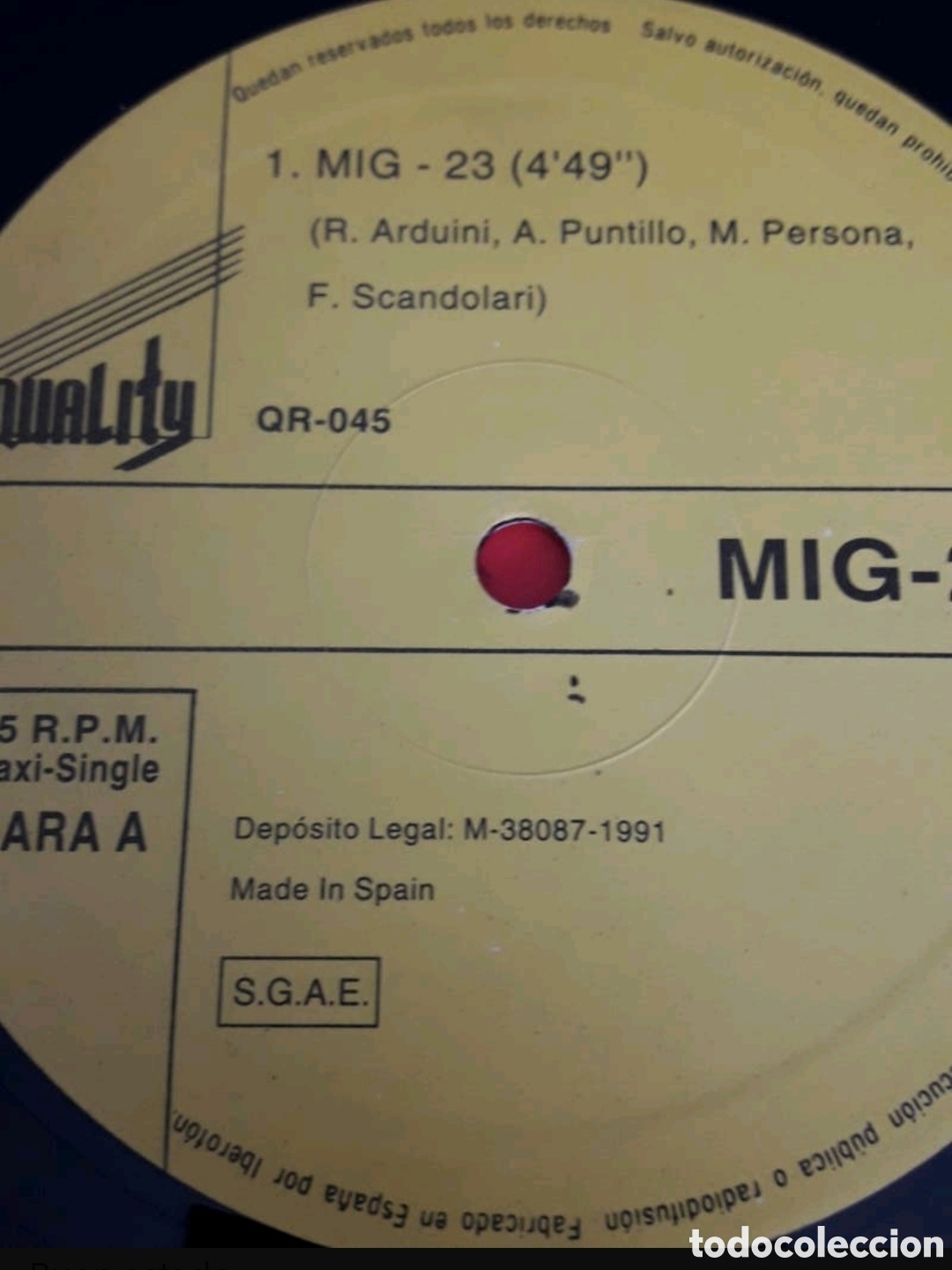 Discos de vinilo: Maxi single MIG - 23 - Foto 3