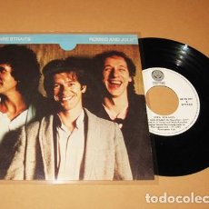 Discos de vinilo: DIRE STRAITS - ROMEO AND JULIET / SOLID ROCK - SINGLE - 1980. Lote 401199339