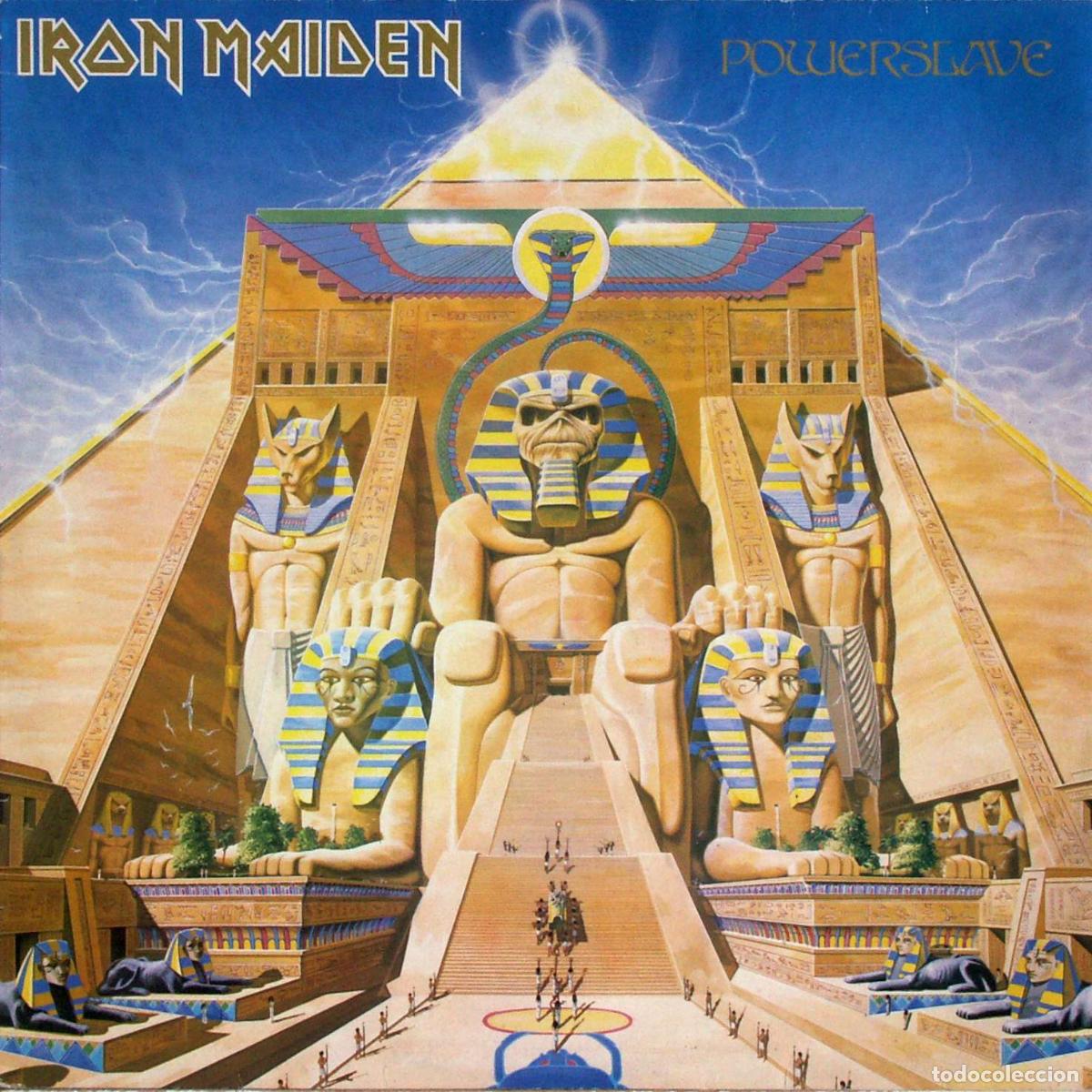 Discos de vinilo: Powerslave (LP Album) - Iron Maiden - Foto 1