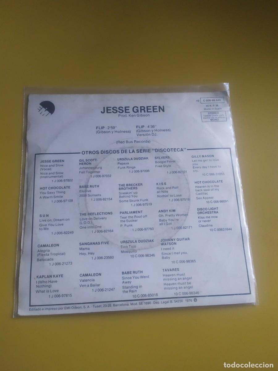 Discos de vinilo: Jesse Green - Flip 1976 - Foto 2