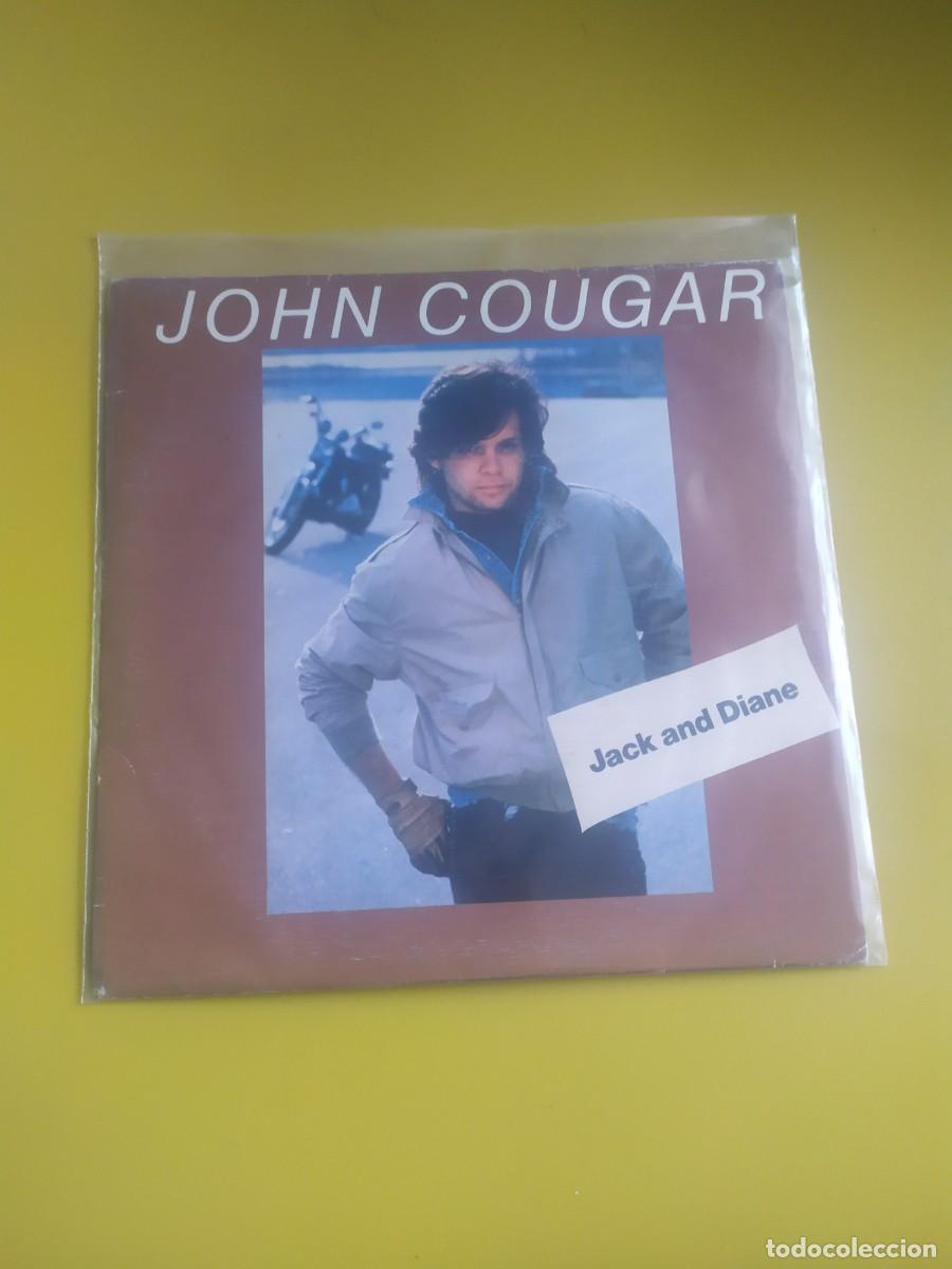 Discos de vinilo: John Cougar - Jack and Diane / Danger list 1982 - Foto 1