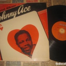 Discos de vinilo: JOHNNY ACE ‎– MEMORIAL ALBUM( DUKE ‎– DLP 71 , ) EDITADO USA RHYTHM & BLUES, VOCAL, BALLAD TERROR. Lote 401215089