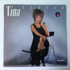 Discos de vinilo: TINA TURNER ‎– PRIVATE DANCER , EUROPE 1984 CAPITOL RECORDS. Lote 401215459