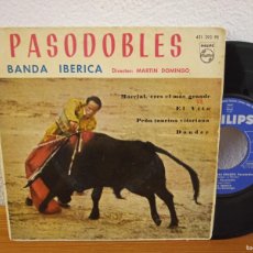Discos de vinilo: EP - BANDA IBÉRICA - PASODOBLES- (1958) - COMPOSITOR DE MENORCA - *PEDIDO MÍNIMO 6€*. Lote 401217924