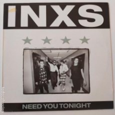 Discos de vinilo: INXS- NEED YOU TONIGHT- SPAIN MAXI SINGLE 1987.. Lote 401225499