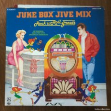 Discos de vinilo: VV.AA. - JUKE BOX JIVE MIX - ROCK 'N' ROLL GREATS - LP DOBLE STYLUS UK 1989. Lote 401238664