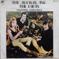Discos de vinilo: THE MAMAS AND THE PAPAS CALIFORNIA SONOLIENTA LP. Lote 401245604