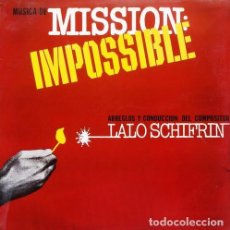 Discos de vinilo: LALO SCHIFREN MUSICA MISSION IMPOSSIBLE LP. Lote 401245739