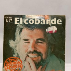 Discos de vinilo: SINGLE - KENNY ROGERS - COWARD OF THE COUNTY / I WANT TO MAKE YOU SMILE - UA RECORDS -BARCELONA 1980. Lote 401247499
