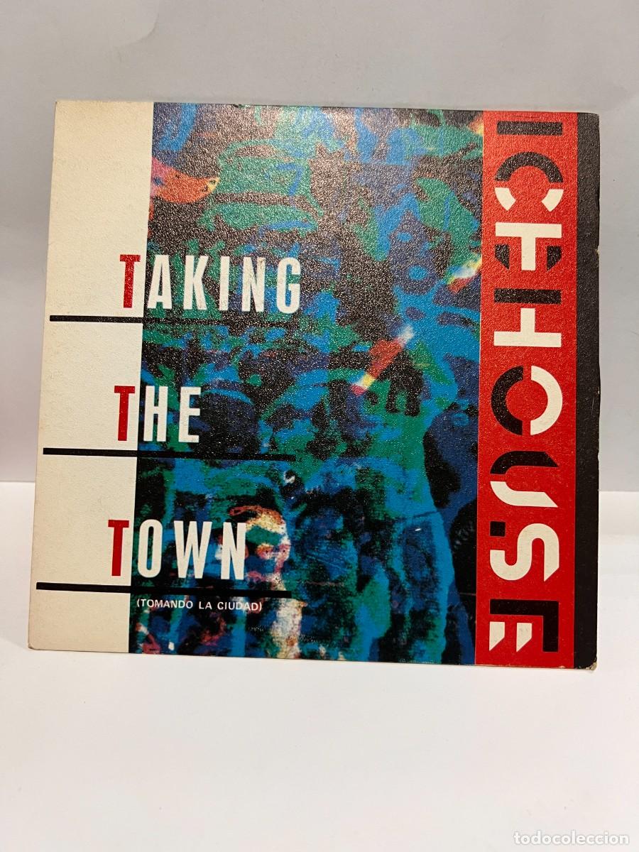 Discos de vinilo: SINGLE - ICEHOUSE - TAKING THE TOWN / JAVA - CHRYSALIS - MADRID 1984 - Foto 1