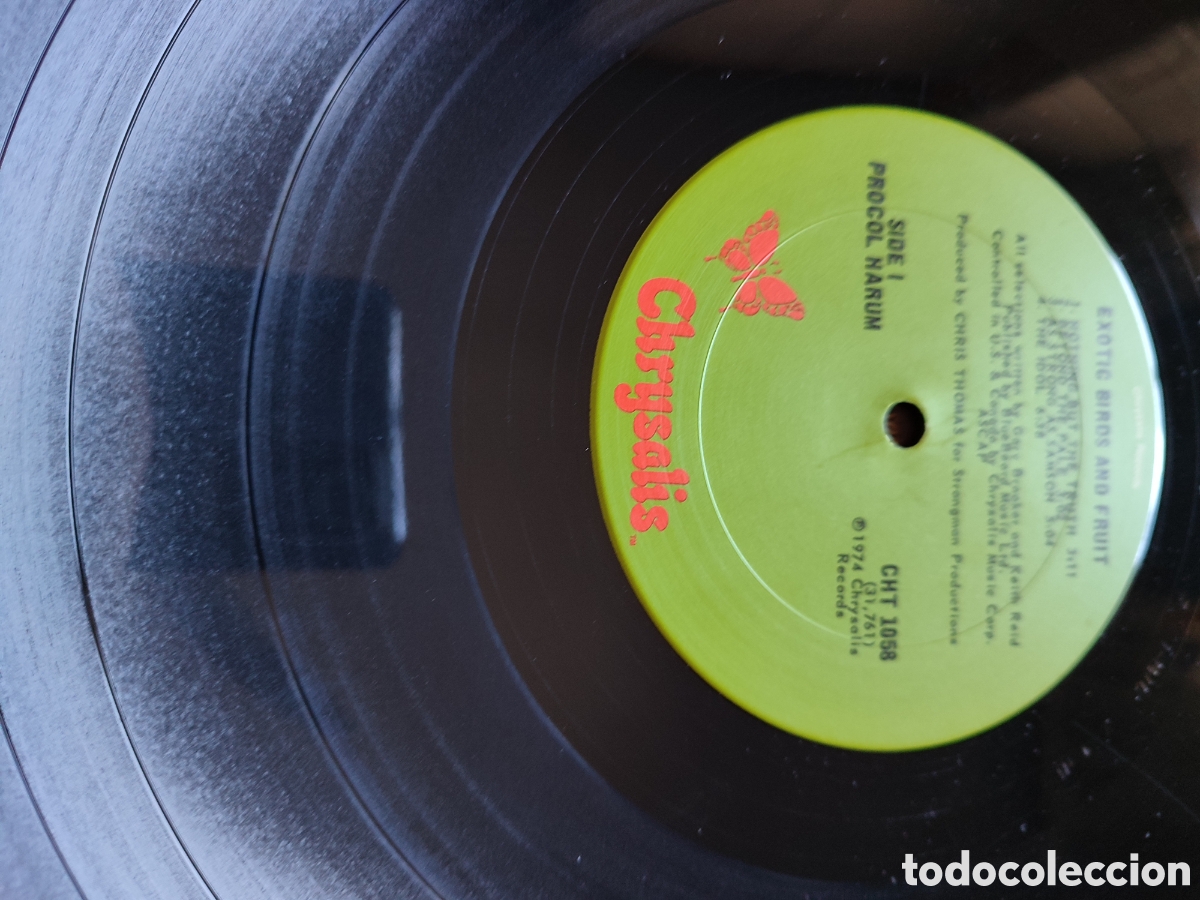 Discos de vinilo: Procol Harum - Ex&oacute;tic Birds and Fruit - Foto 3