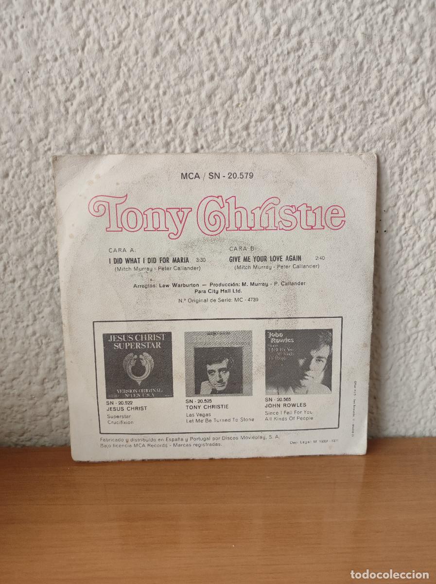 Discos de vinilo: Tony Christie - Foto 2