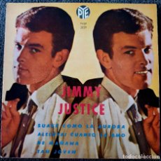 Discos de vinilo: JIMMY JUSTICE - EP SPAIN 1963 PYEP-2029 SOFTLY AS IN A MORNING SUNRISE. Lote 401288574