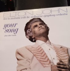 Discos de vinilo: ELTON JOHN- YOUR SONG. MAXISINGLE.. Lote 401289149