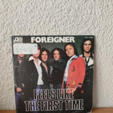 Discos de vinilo: FOREIGNER – FEELS LIKE THE FIRST TIME. Lote 401293734