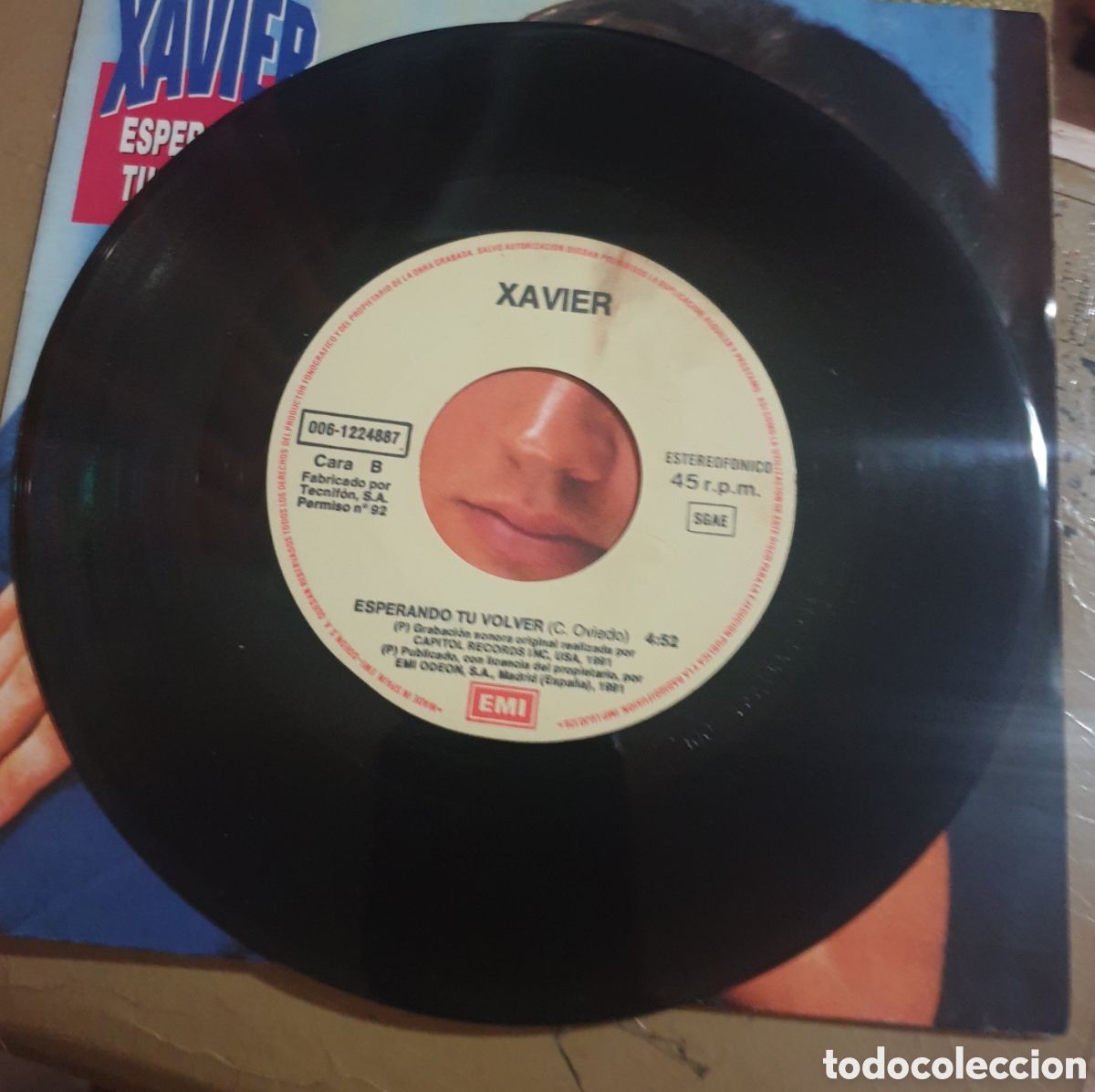 Discos de vinilo: Xavier - esperando tu volver - Foto 2