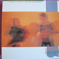 Discos de vinilo: LP - ROBIN PETRIE AND DANNY CARNAHAN - CONTINENTAL DRIFT (SPAIN, FLYING FISH 1989). Lote 401302824