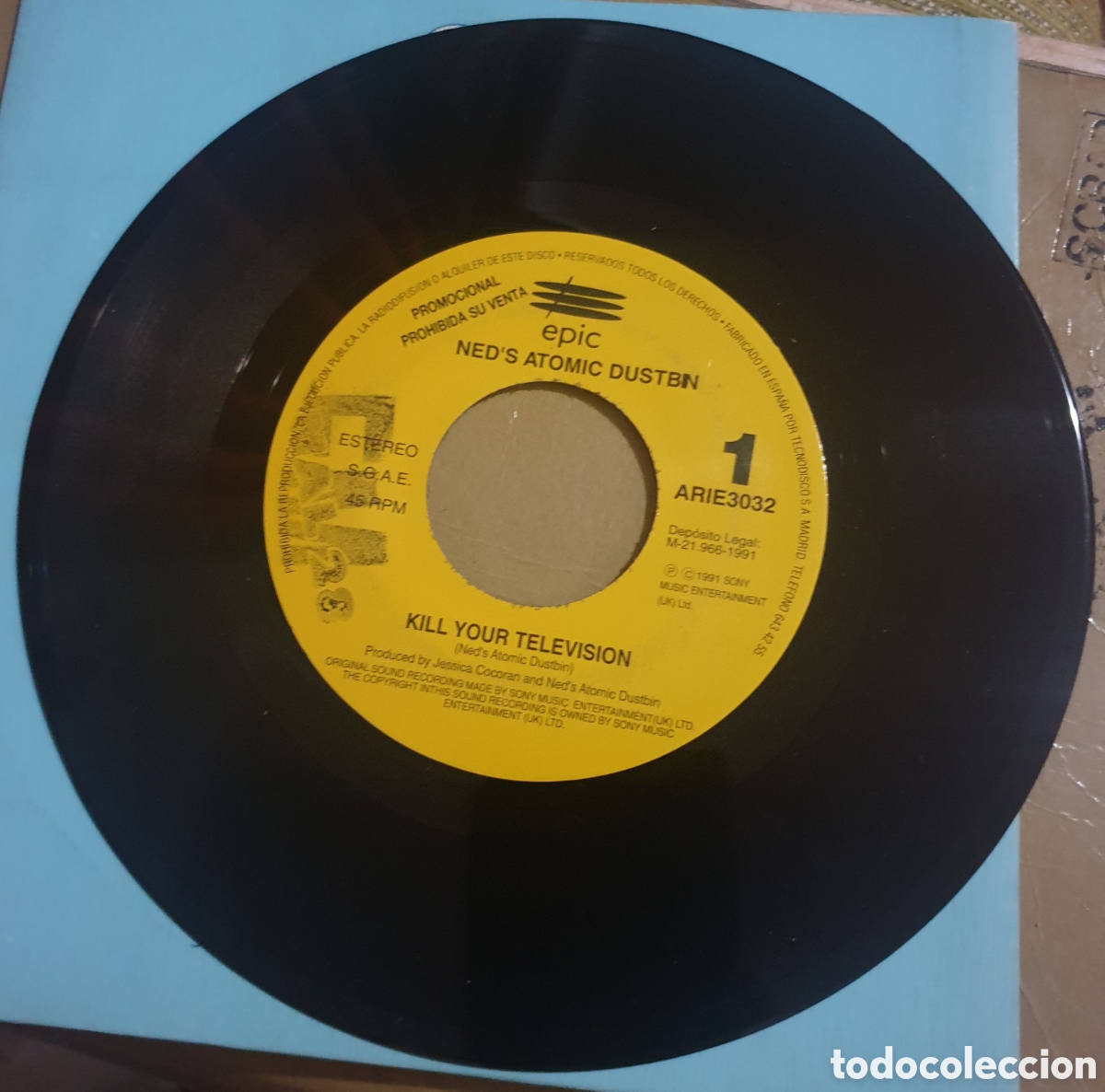 Discos de vinilo: Neds atomic dustbin - kill your television - Foto 1