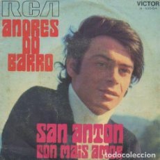 Discos de vinilo: SINGLE, ANDRES DO BARRO. SAN ANTON, CON MAIS AMOR. RF-9668. Lote 401311839