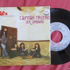 Discos de vinilo: ASFALTO: CAPITÁN TRUENO / SER URBANO (SINGLE) CHAPA DISCOS 1978- LEÑO-BARON ROJO... Lote 401316194