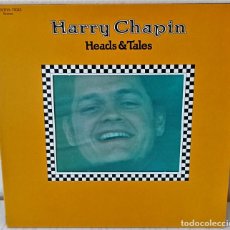 Discos de vinilo: HARRY CHAPIN - HEADS & TALES ELEKTRA EDIC. AMERICANA - 1972 GAT. Lote 401317079