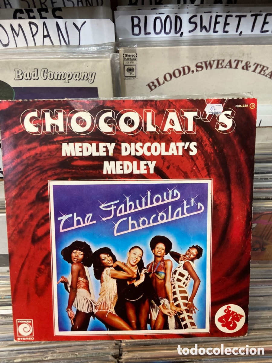 Discos de vinilo: The fabulous chocolats medley discolats - Foto 1