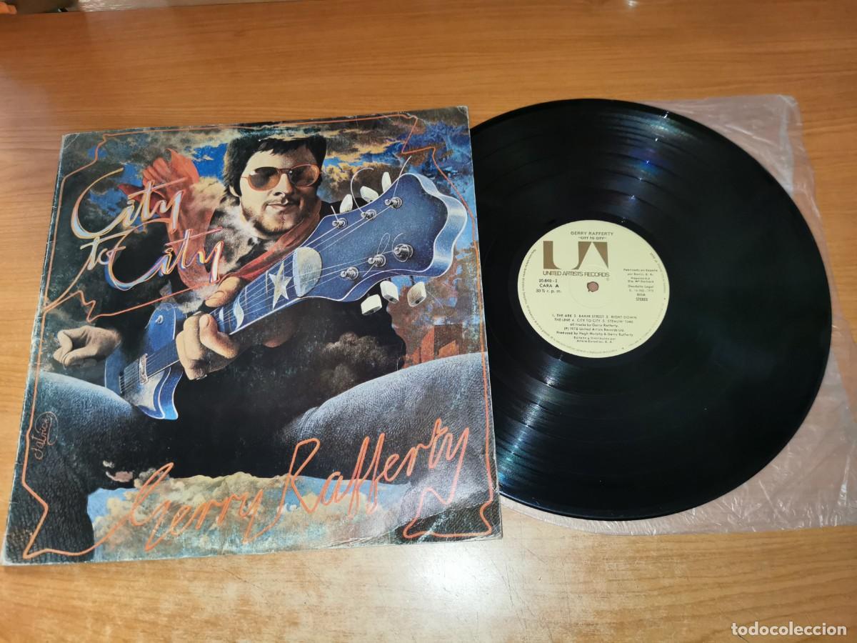 Discos de vinil: GERRY RAFFERTY City to city LP VINILO DEL A&Ntilde;O 1978 ARIOLA BAKER STREET CONTIENE 10 TEMAS