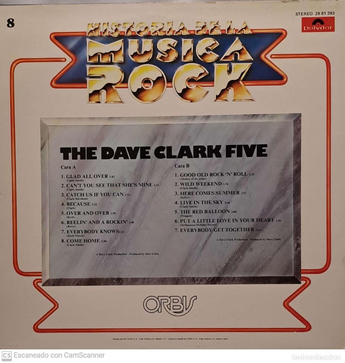 Discos de vinilo: The Dave Clark Five &lrm;&ndash; The Dave Clark Five - Foto 2