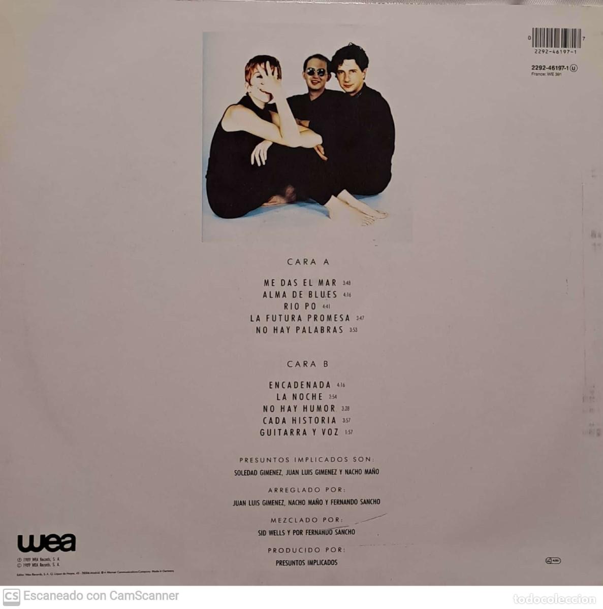 Discos de vinilo: Presuntos Implicados &lrm;&ndash; Alma De Blues - Foto 2