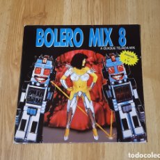 Discos de vinilo: BOLERO MIX 8 DOBLE LP BLANCO Y NEGRO MUSIC 1991. Lote 401333949