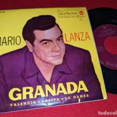 Discos de vinilo: ORQ.RAY SINATRA+J.GIMPEL PIANO MARIO LANZA GRANADA/VALENCIA/LOLITA/LA DANZA EP 7'' 1962 RCA. Lote 401343399