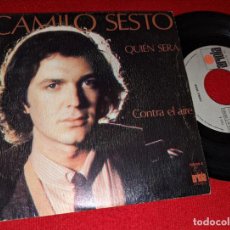 Discos de vinilo: CAMILO SESTO QUIEN SERA/CONTRA EL AIRE 7'' SINGLE 1979 ARIOLA. Lote 401344069